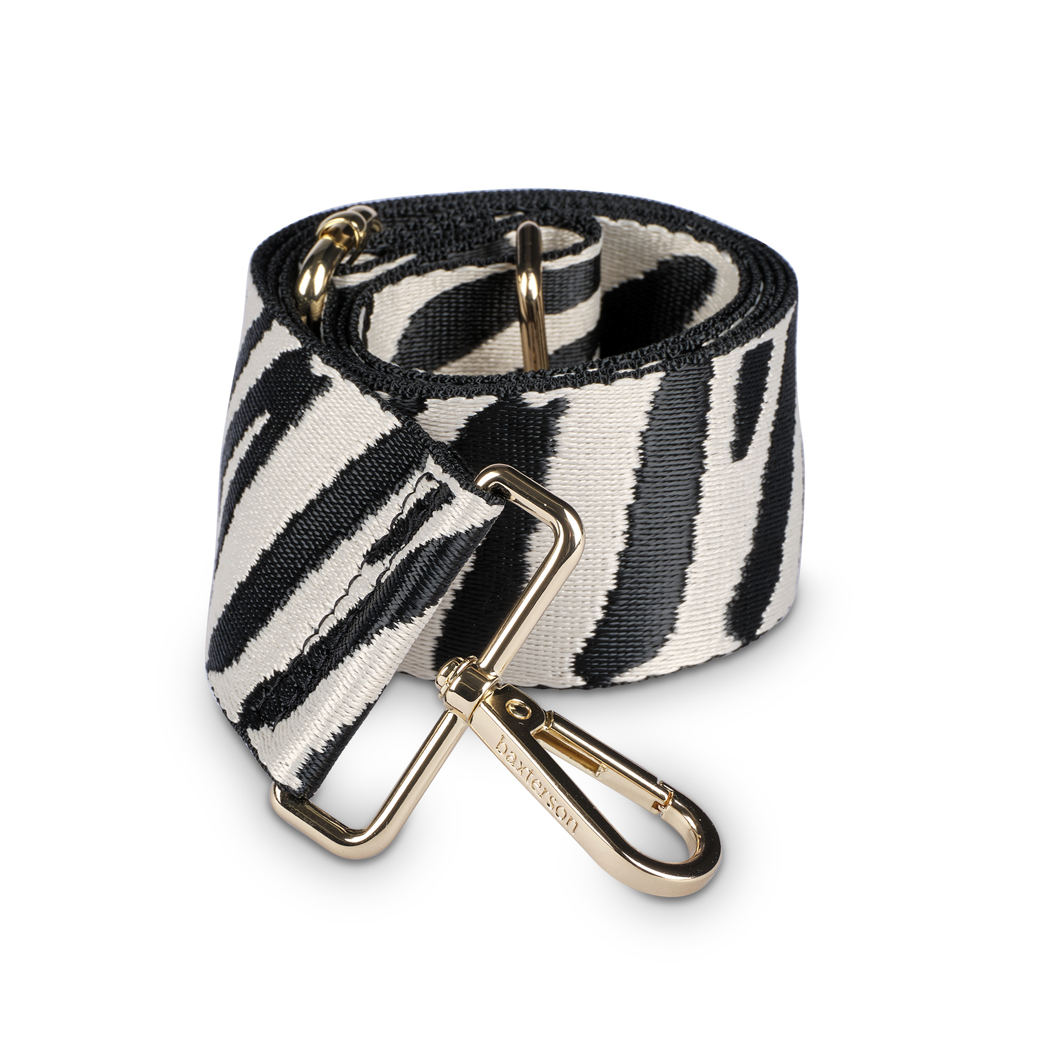Zebra in the Wild Gold