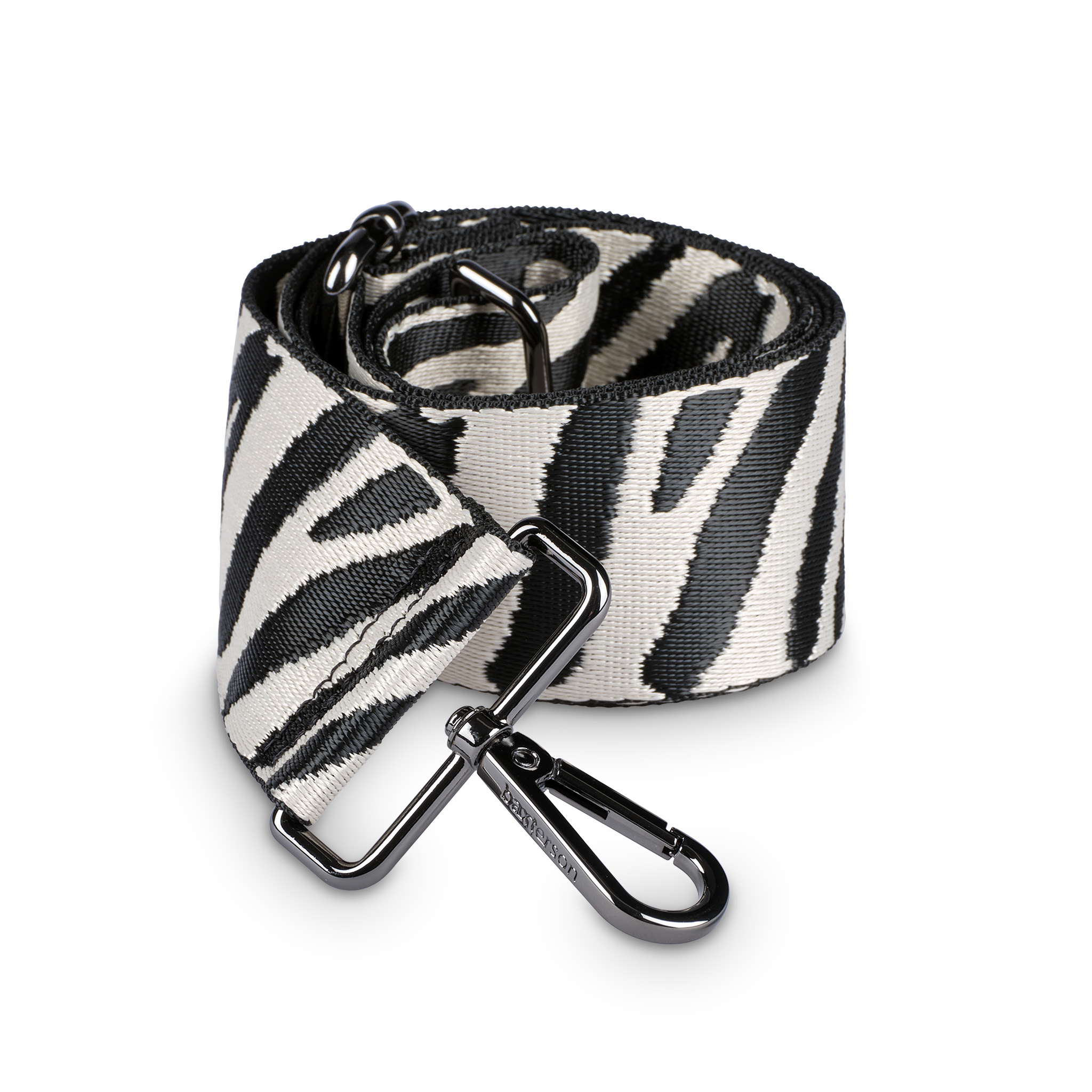 Zebra in the Wild Black