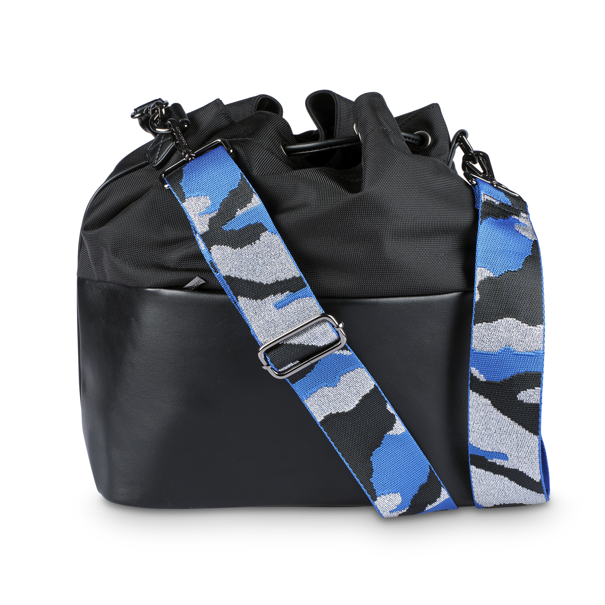 Blue on Black