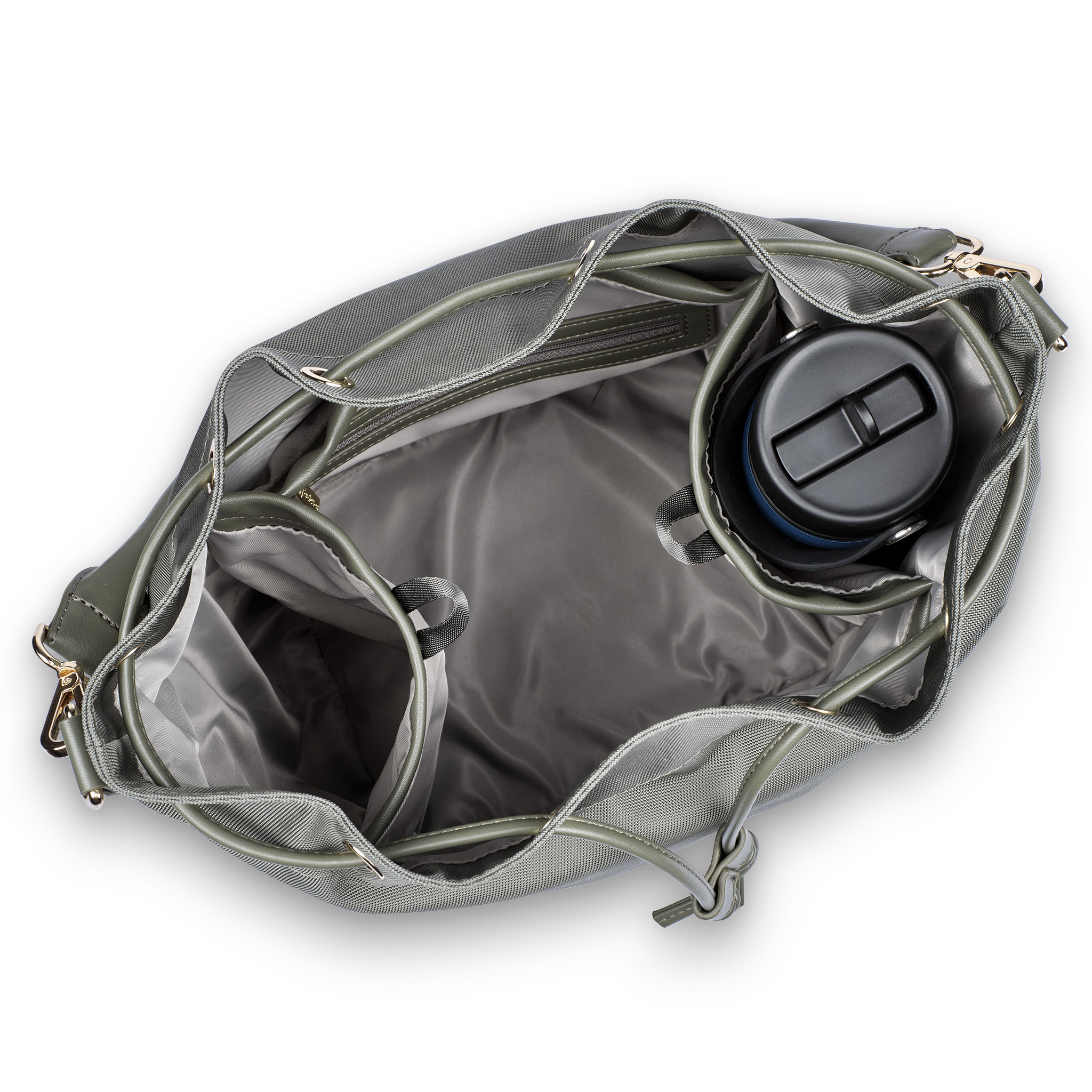 Large Bucket Bag - Olive