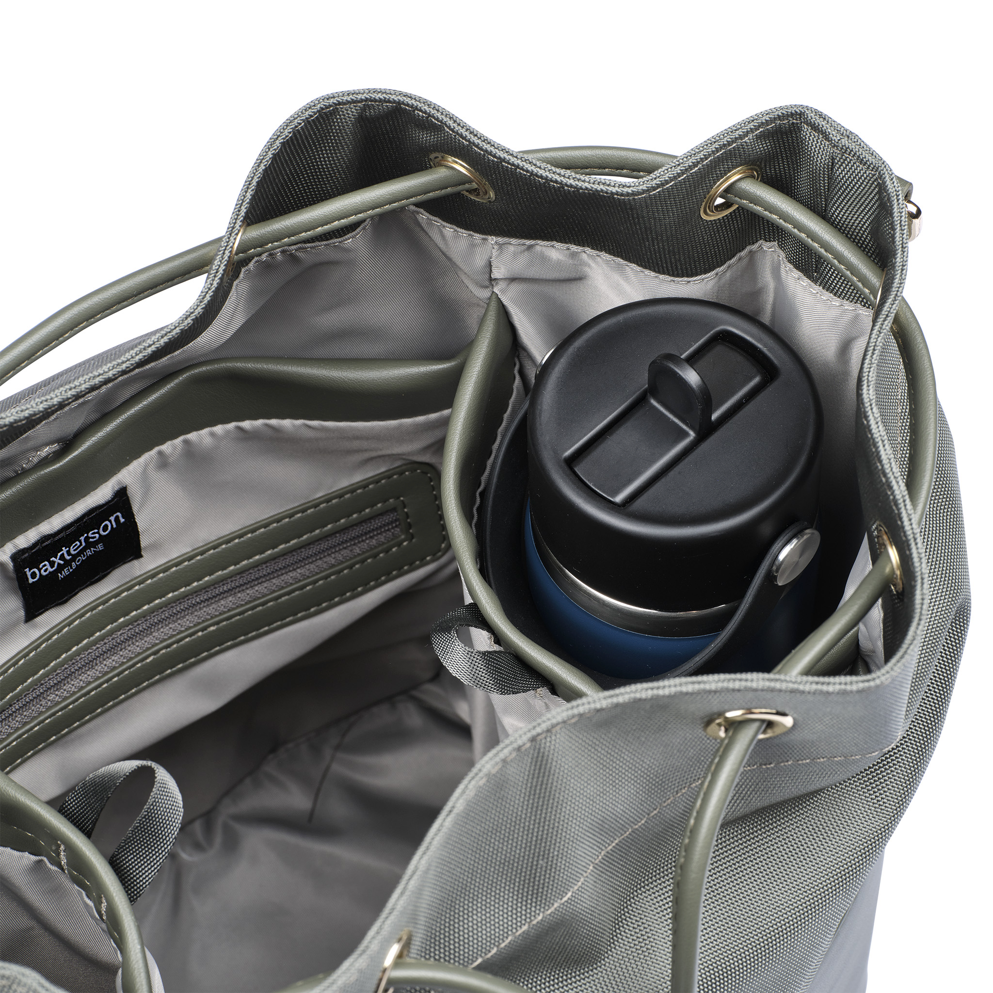 Large Bucket Bag - Olive
